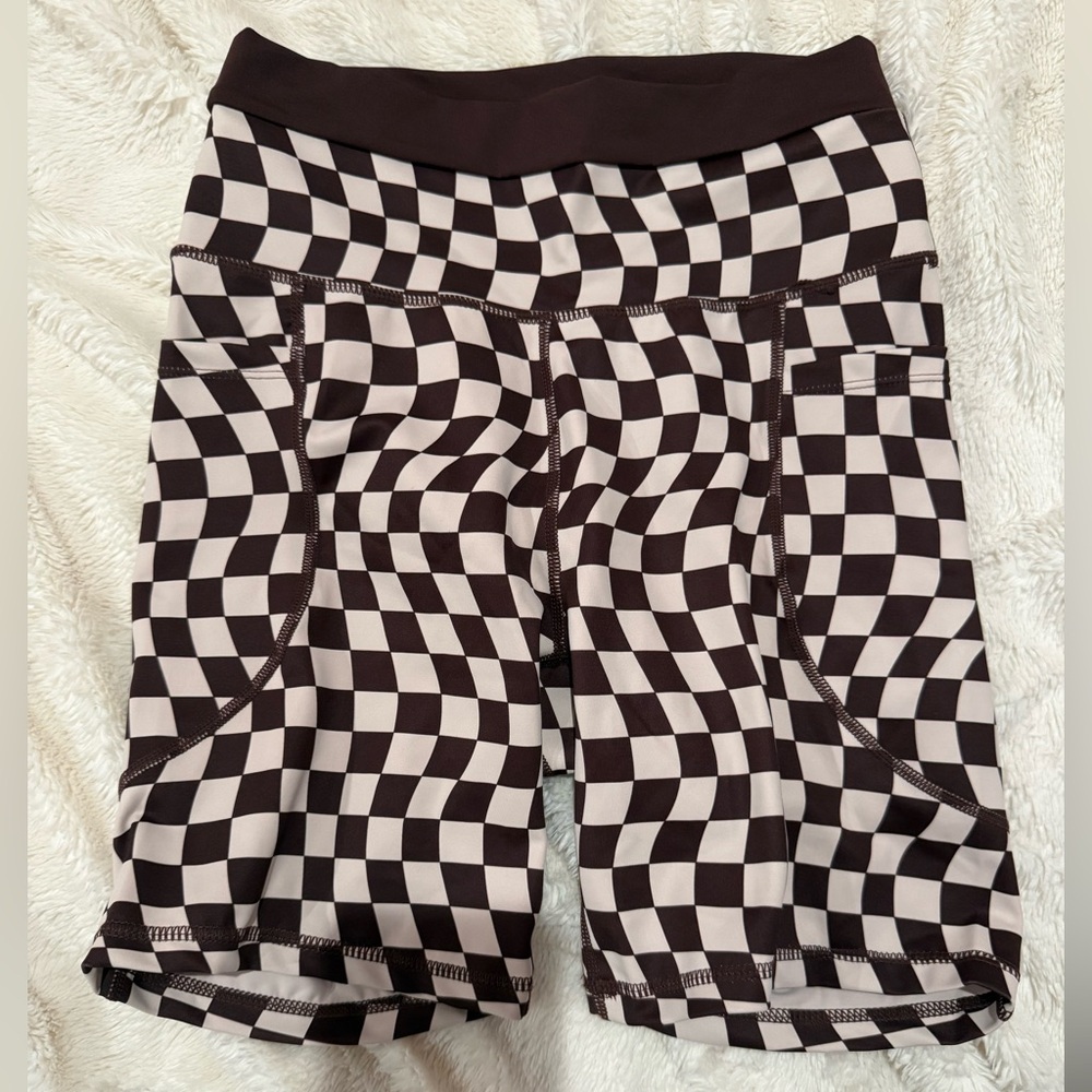 Wilo Check Bike Short in Chocolate